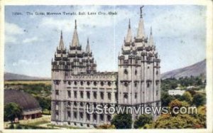 Great Mormon Temple - Salt Lake City, Utah UT  