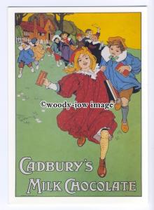 ad0540 - Cadburys Milk Chocolate - Children & Chocolate  Modern Advert Postcard