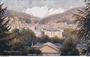 BADEN-BADEN, Baden-Wurttemberg, Germany, PU-1920; Baden-Baden Blick Von Der V...