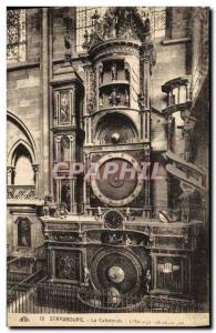 Old Postcard Strasbourg Cathedral The Astronomical Clock