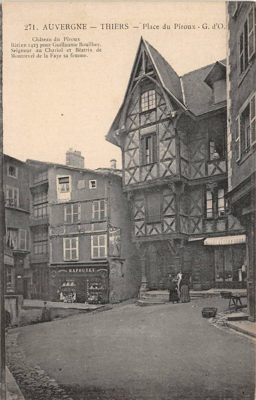 br107251 auvergne thiers place du piroux france