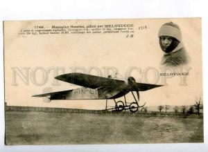 205339 FRANCE AVIATION Hanriot airplane pilot BIELOVUEIE