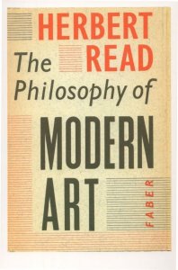 Herbert Read The Philosophy Of Modern Art 1952 Book Postcard