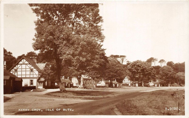 br108057 kerry croy isle of bute scotland  uk real photo