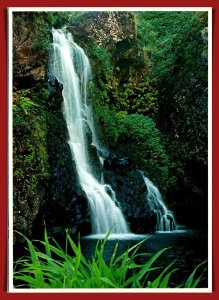 Hawaii - Waterfall on Maui - [HI-128X]