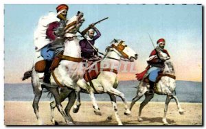 Postcard Old Algeria Scenes and types North Africa Fantasia