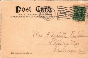 Washington DC Pennsylvania Ave TREASURY -  vintage postcard