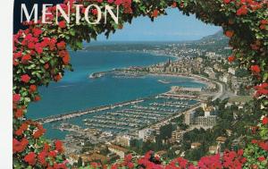 BF14505 menton landscape  france front/back image