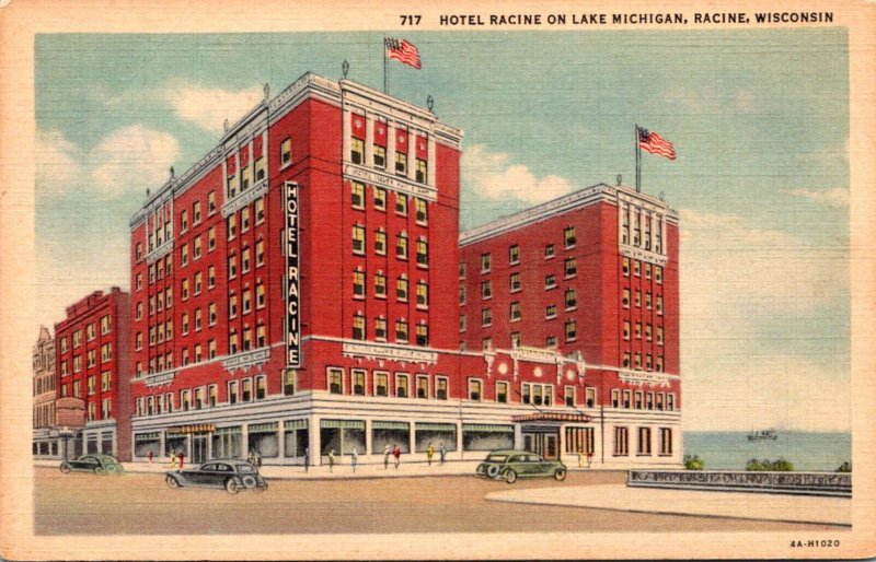 Wisconsin Racine Hotel Racine On Lake Michigan Curteich