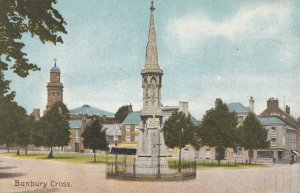 BANBURY CROSS, Oxfordshire - Vintage POSTCARD