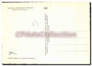 Postcard Modern Bouzigues Quartier Des Basses