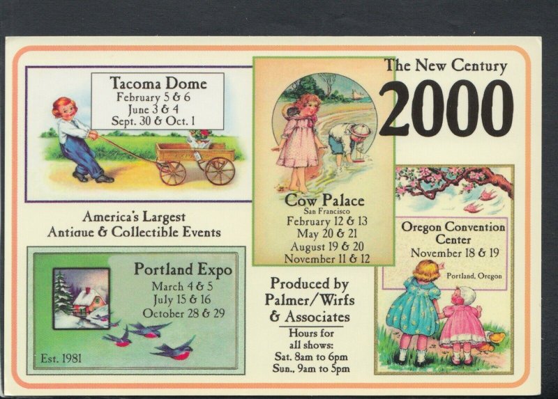 Advertising Postcard-America's Largest Antique & Collectible Events 2000 - T8926