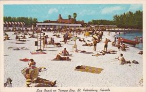 Florida St Petersburg Spa Beach On Tampa bay