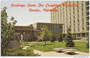 OMAHA, Nebraska, 1940-1960's; Creighton University, Deglman Hall, Student Cen...