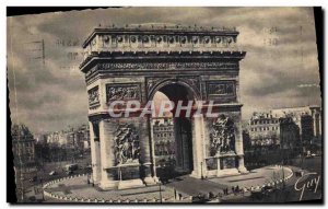 Postcard Modern Paris His Triumphal Arch of Wonders & # 39Etoile