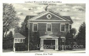 Post Office - Clinton, New York NY  