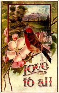 Greeting - Love to All