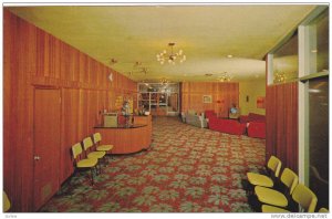 A view of the lobby in the new Dell Hotel,  Whalley,  B.C.,  Canada,  40-60s