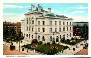 Pennsylvania Harrisburg Post Office Curteich