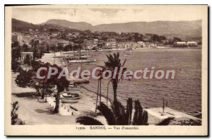 Postcard Old Bandol Overview