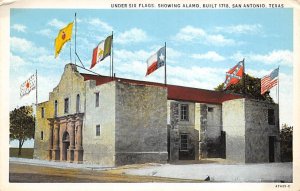 Alamo Under Six Flags - San Antonio, Texas TX Postcard