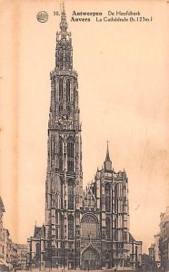 La Cathedrale Anvers Belgium Writing on back 