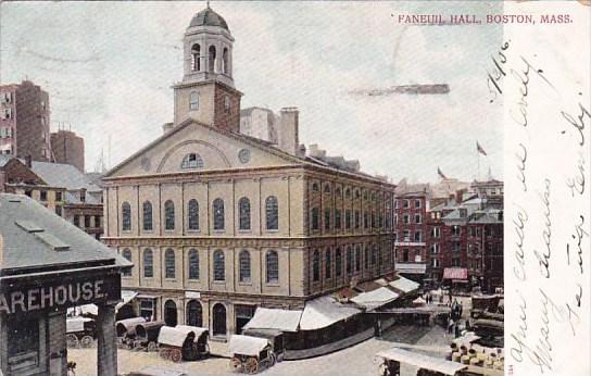 Faneuil Hall Boston Massachusetts 1906