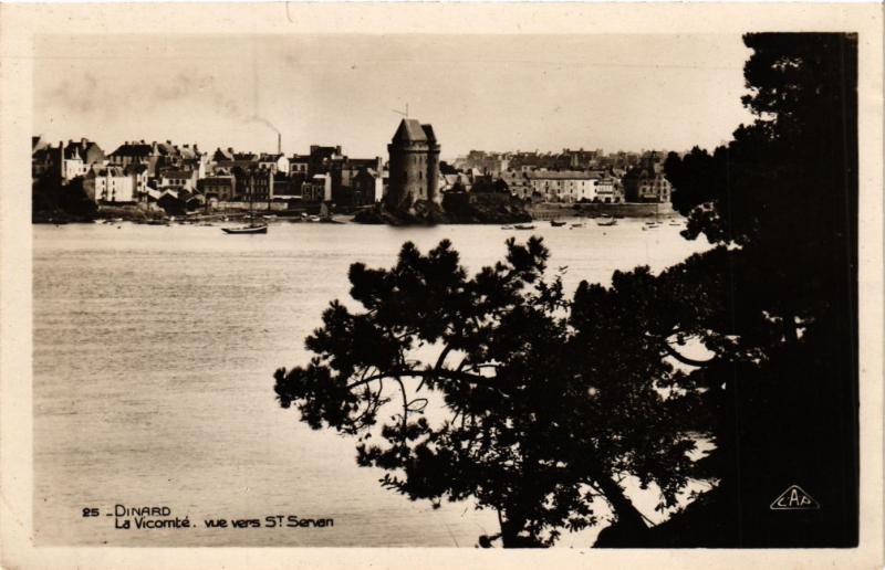 CPA DINARD - La Vicomté vue vers St-Serven (356982)