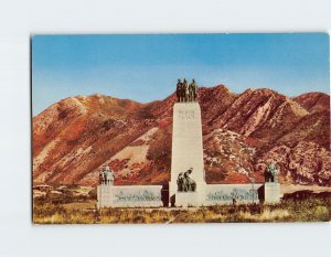 Postcard This Is The Place Monument, Emigration Canyon, Salt Lake City, Utah