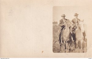 RP; Two Men On Horses, PU-1908