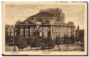 Postcard Old Stadttheater Bochum