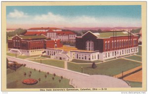 COLUMBUS, Ohio, 1930-1940's; Ohio State University's Gymnasium