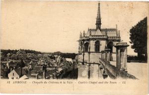 CPA AMBOISE - Chapelle du Chateau et la Ville - Castle's Chapel and the (228907)