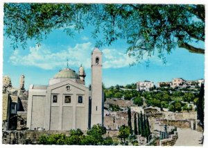 Jordan 1964 Unused Postcard Bethany Church of Saint Lazarus