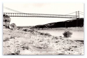 Postcard Little Colorado River & Bridge Cameron Arizona RPPC Real Photo Card