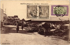 CPA AK MADAGASCAR - Les Quais (87163)