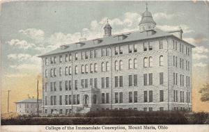 B66/ Mount Maria Ohio Postcard 1911 College of the Immaculate Conception