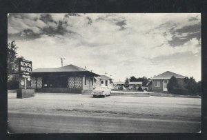MCCOOK NEBRASKA ROYAL MOTEL OLD CAR VINTAGE ADVERTISING POSTCARD