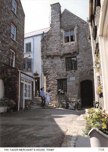 uk36769 tudor merchants house tenby wales  uk lot 8 uk