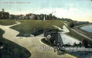 Juneau Park - MIlwaukee, Wisconsin WI Postcard