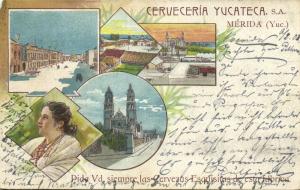 mexico, MERIDA, Yucatán, Multiview, Yucateca Brewery (1903) Stamps