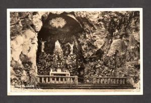 OR Grotto Sanctuary Sorrowful Mother PORTLAND OREGON Real Photo RPPC Postcard