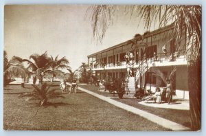 St Petersburg Florida Postcard Mariner Gulf Mexico Exterior View c1940 Unposted