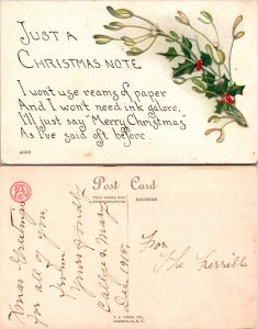 Just A Christmas Note (13643