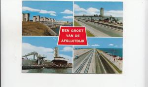 BF29876 monument afsluitdijk netherland friesland   front/back image