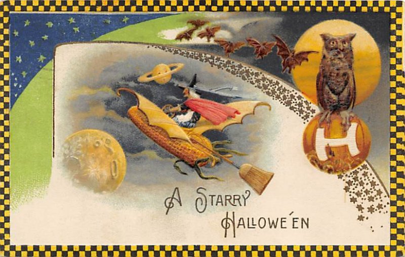 Artist Samual Schmucker Halloween Halloween 1928 