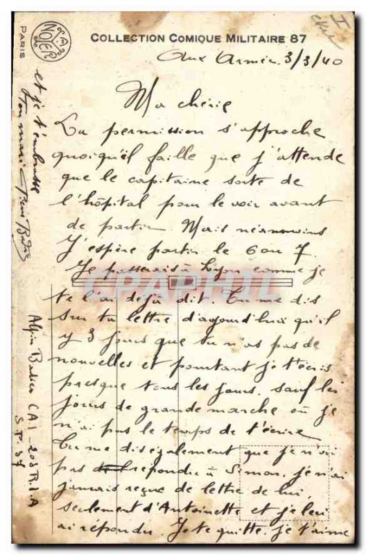 Postcard Ancient Mariners licensee of Arrival