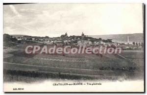 Postcard Old Ch?tillon-sur-Marne Vue Generale