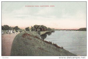 Riverside Park (Partial View), Hartford, Connecticut, 1900-1910s