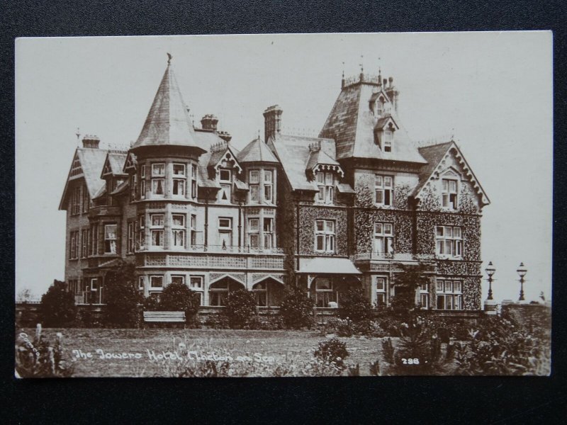 Essex CLACTON ON SEA The Towers Hotel - Old RP Postcard